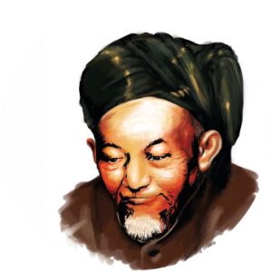 kh hasyim asyari kaligrafi ukir nu